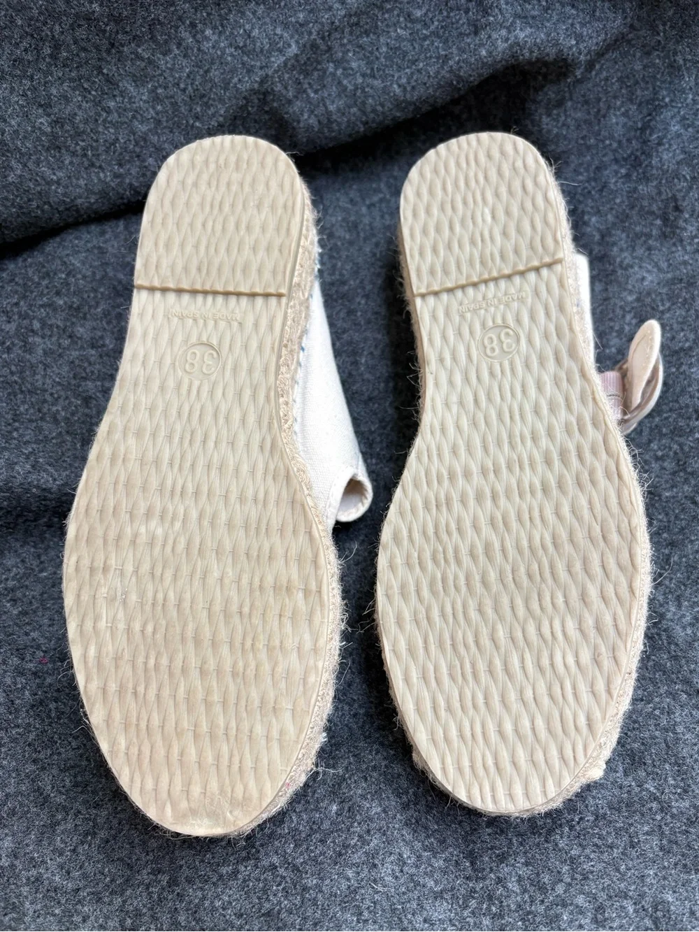Free People cream canvas